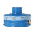 普达 防毒面罩过滤件(中级罐) 防硫化氢气体 P-H2S-2过滤罐
