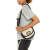 MCM 女士Mode Travia织物拼皮子母包单肩斜挎包马鞍包 黑色 MWRCALD04 BK001
