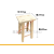 木工工作台实木钳工工作台机械重型钳工桌木飞模台模具维修木工桌虎钳DMB 加强款木凳(长30*宽20*高60cm) 木凳