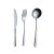 DURALEX Duralex多莱斯 法国进口 刀叉勺餐具 食品级不锈钢 西餐刀叉勺 3件套