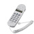 定制QIYO琪宇A666来电显示便携式查线机查话机 电信联通铁通抽拉 灰白色C019带来电显示带线盒
