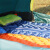 谋福 自动充气睡垫户外露营野营帐篷气垫床加厚防潮垫便携式地垫 藏青色LX-T04(190cm*60cm)