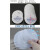日本重松口罩配件滤棉静电棉碳片碳棉滤纸保护棉U2K滤芯防粉尘 活性炭片100片(约7厘米) 防异味 均码