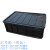 周转箱物料收纳整理筐电子元器件黑色塑胶养龟盒子箱带盖 16号带盖外尺寸600*500*300mm