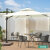 谐晟 户外遮阳伞 室外庭院花园罗马太阳伞 3米方形+100KG圆形水座 1个