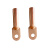 铜过渡接线鼻子DT系列10-300铜鼻子国标电缆接线耳冷压电缆金具ZT DT120国标本色
