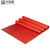 中科港 5kv绝缘胶垫 3mm 红色平面 配电室高压橡胶板胶皮毯电房电厂用 1米*1米/卷