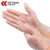 成楷科技 CKS-PBAT902MS-CR-S 可降解食品级一次性手套食品加工厨房手套 贴合型磨砂透明S码