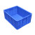 塑料周转箱大号长方形物流加厚带盖储物收纳盒子养龟箱零件盒胶框 21号箱（385x245x100） 无盖