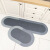 ins吸水防滑防油长条厨房地垫 进门防水脚垫免洗吸油地毯 贝加尔湖畔(矩形)-蓝 50*80cm