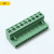 定制MG2EDGK5.08插拔式PCB接线端子2EDG3P4PKF铜EMGK环保MSTB2.5- 9P 铜方扣