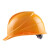 星工（XINGGONG）安全帽 可定制 建筑工程工地 电力施工  XGA-6印字 1顶 黄色
