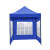 帐篷 移动棚子 加厚围布户外防雨布大伞雨棚遮阳篷摆摊棚B 2_2自动架蓝色+3面窗户