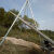 立杆机抱杆拔杆 水泥电杆人字型 三角形 独角铝合金加强型8-15米 12米杆人字形(120*4mm)