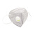 申友口罩kn95防护防尘口罩带呼吸阀一次性防护口罩批发 呼吸阀+非独立包装+白色+五层