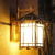 LED户外壁灯防水简约现代围墙外墙灯门柱阳台新中式壁灯 古铜色 东京亭壁灯太阳能款