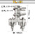 螺栓型T型引流线夹TL-12345铝接线夹引流线卡端子金具铝合金 TL-31(主线120-150) (支线35-50