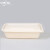 中环力安 一次性环保餐盒玉米淀粉可降解分格饭盒带盖汤碗商用外卖打包盒A 方形餐盒850ML（50套）