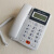 定制渴望B255来电显示 电话机 办公座机宾馆电话双插孔座式 105白色