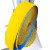 反光防滑警示胶带 5S定位地标线 标记线车位划线 地贴耐磨地胶带 黄色方格15厘米*33米
