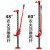 鸣固 手摇式立式60寸脱困千斤顶汽车越野车载猴爬杆3吨机械举胎器爬山顶支架