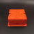 阻燃PVC86型H37mm浅接线盒开关插座暗盒工程家装用矮底盒 86HS40(红色)浅线盒20只