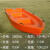 PE双层坚固船塑料船鱼船加厚塑胶船路亚钓鱼艇救援养殖保洁牛筋船 4米100公斤