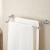 摩恩（MOEN） 卫生间浴室挂件毛巾架浴巾架置物架毛巾杆全铜挂件 ACC15 双杆毛巾杆1502（60cm全铜）