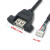 TEKX PH2.0端子4pin转USB2.0转接线带固定螺丝孔主板4Pin端子扩展USB2.0口线 PH2.0端子黑绿白红线序 30厘米