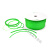 聚氨酯粗面圆带粘接圆形皮带O型传动带绿色可接驳PU圆带 高品质绿色粗面7mm(1米价)
