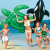 INTEX 小海龟儿童充气动物坐骑游泳水上加厚充气玩具充气浮排游泳圈