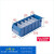 分隔式零件盒分格箱物料盒长方形塑料零件元件盒螺丝工具箱货架分 3011 300*117*90隔板需要单独购