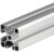 弘顺腾达 工业铝材铝合金支架型材4040 国标框架流水线铝型材40*40mm厚度1.5mm 单位：米
