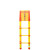元汗玻璃钢伸缩绝缘梯 便携式电力安全鱼竿梯橡胶防滑竹节梯电工梯子255 3米 1架