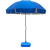 布尔诺曼 伸缩遮阳伞3米银胶宝蓝色(赠底座)（非实物图，图片仅供参考）单位把