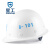 星工（XINGGONG）中建玻璃钢安全帽CSCEC工程防砸抗冲击安全帽 免费印字 白色XG-3ZJ