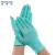 稳斯坦 WST580 (50只)一次性丁腈手套 橡胶实验室家务清洁检查防护劳保手套 绿色L码