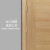 柯丰 木门  定制烤漆木门复合现代简约门烤漆原木皮款 DBR-XMZ-1070