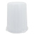 兰诗 YJ-E085 圆形水桶 塑料桶储物收纳桶酒店厨房大号环卫物业垃圾桶 白色100升无盖