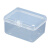零件盒配件盒整理盒收纳盒螺丝小盒子长方形塑料盒透明盒样品盒PP C8