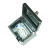 HKNA不锈钢室外防水插座盒小型明装配电箱小型插座箱小防水电箱盒 13-13-12空箱