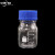 中环力安 实验室密封蓝盖试剂瓶 （3个）透明100ml