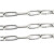 海斯迪克 HK-357 304不锈钢防盗链锁链长环链条 金属铁链链条 直径10mm(1米价)