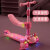 MDUG滑板车座椅加装折叠座椅新款儿童滑板车坐板配件单卖坐凳加装宝宝 橙黄+免打孔+防滑垫+适合 8.7-1
