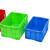 周转箱塑料收纳箱长方形盒加厚框物流筐胶箱整理筐子养鱼箱子龟箱 6504外径625*420*260