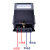 单相计度器电能表电度表220v用电量监测出租房机械电能dd86-4 2.5(10) 大功率2200W