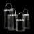 海斯迪克 HKL-1054 透明pvc手提袋 纽扣手拎袋 塑料礼品袋子 20*7*15cm横版