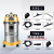 乐贝静 BF501大功率吸尘器大吸力洗车用强力商用吸水机工业用30L BF501裸机版(2.5米粗软管) 限购1台多拍不