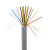 津达线缆 TRVV 3*4平方电缆线一米，灰色