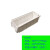分隔式滴流盒白色塑料零件盒螺丝工具收纳物料盒周转箱五金盒分层 F4214 白色